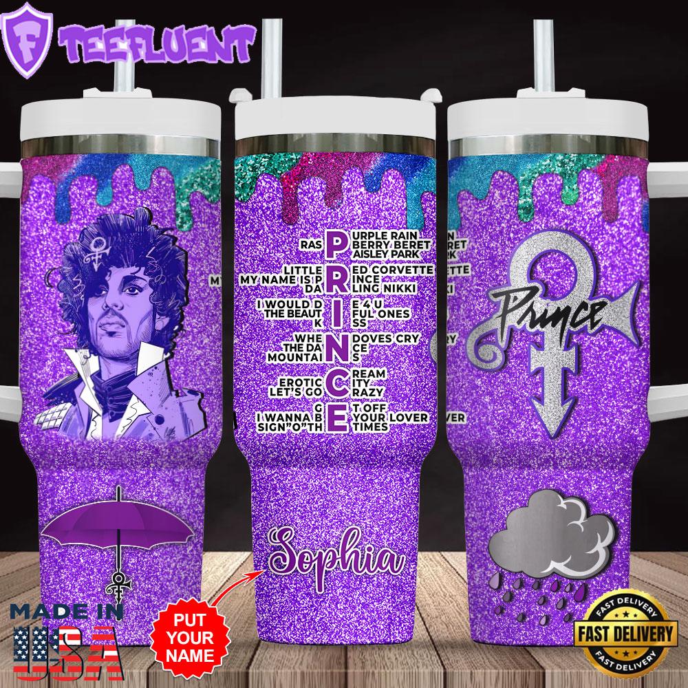 Personalized Prince Summer 40oz Tumbler