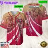 Personalized San Francisco 49ers 3D Baseball Jersey Nfl Baseball Jersey Mascot Shirt For Fans
