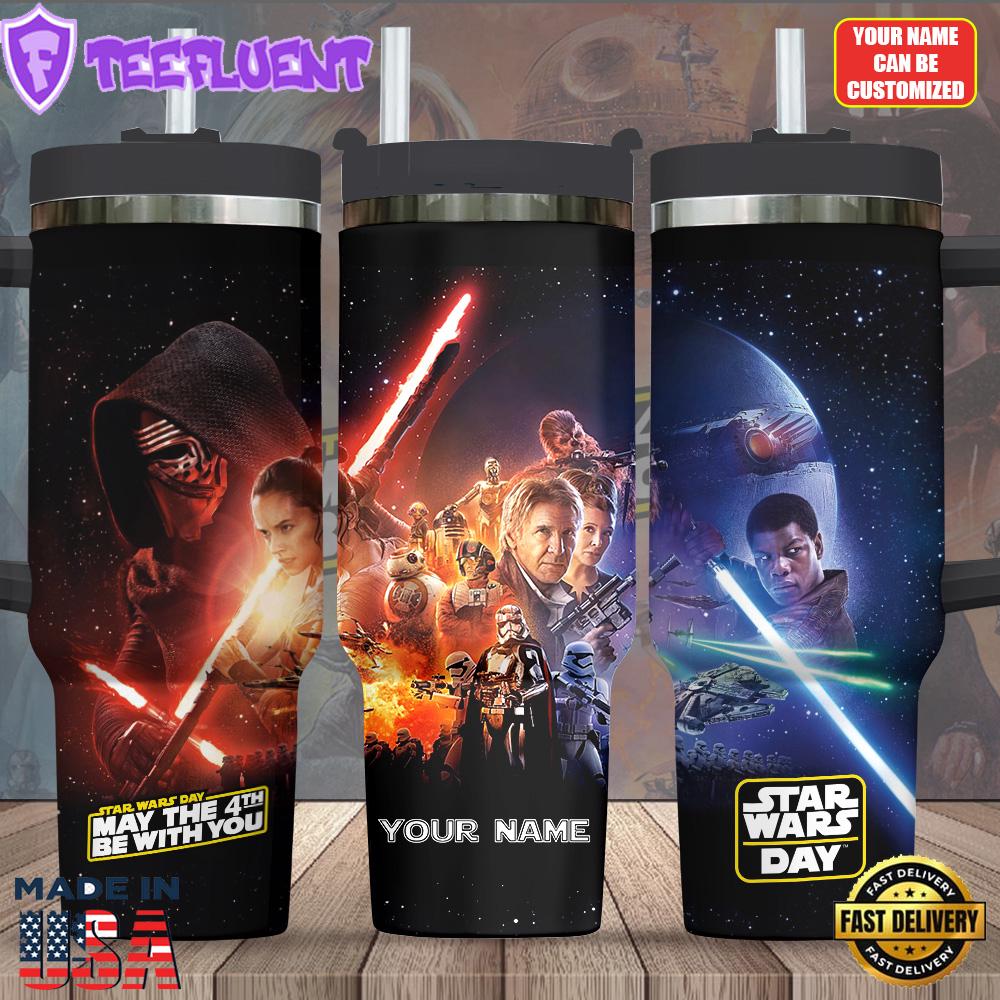Personalized Star Wars 40oz Stanley Tumbler