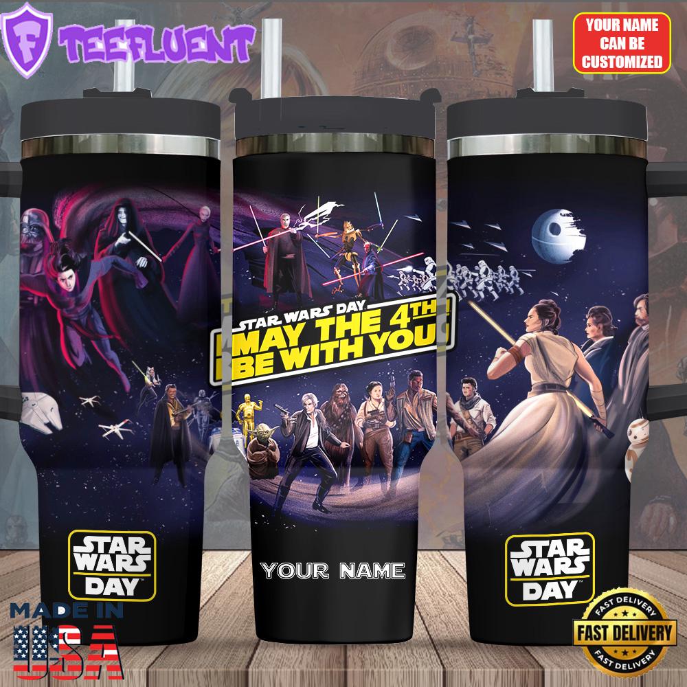 Personalized Star Wars 40oz Stanley Tumbler Summer For Fans
