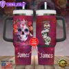 Personalized Sugar Skull 40oz Stanley Tumbler