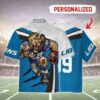 Personalized Unisex Hawaiian Shirt Detroit Lions Football Team 3D Apparel