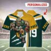 Personalized Unisex Hawaiian Shirt Green Bay Packers Football Team 3D Apparel