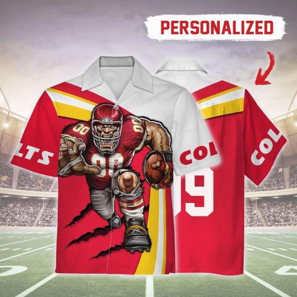 Personalized Unisex Hawaiian Shirt Kansas City Chiefs Football Team 3D Apparel
