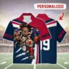 Personalized Unisex Hawaiian Shirt New England Patriots Football Team 3D Apparel
