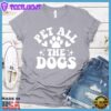 Pet All The Dogs Retro T-Shirt