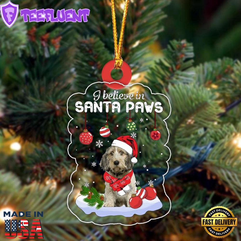 Petit Basset Griffon Vendeen Christmas Ornament, Gift For Christmas