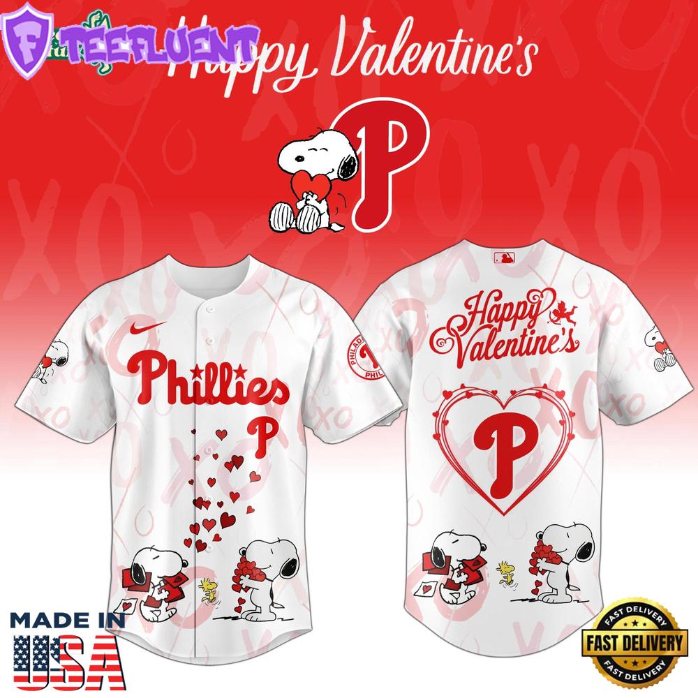 PHI Phillies Special Valentine 2026 Limited Edition Jersey