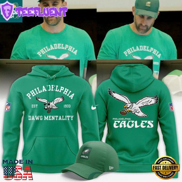 Philadelphia Eagles Dawg Mentality 2025 The Legend Green Spirit Hoodie