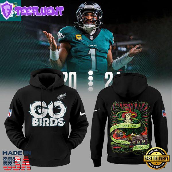 Philadelphia Eagles In The Season Opener 2025 Celebrating Hoodie