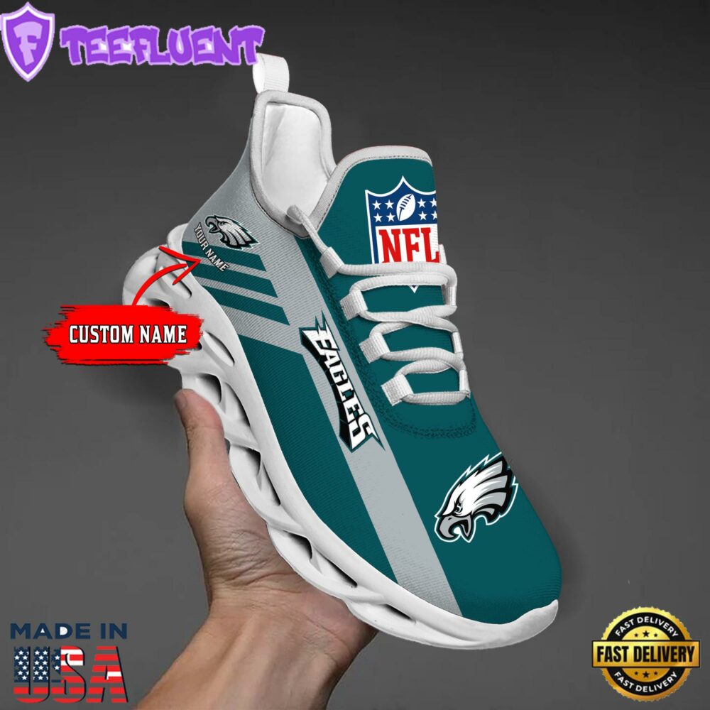 Philadelphia Eagles NFL Clunky Max Soul Shoes Personaliz