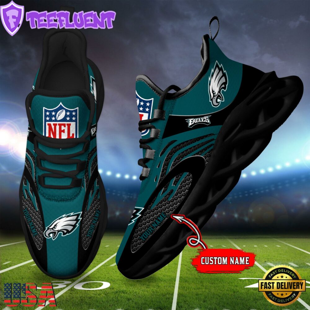 Philadelphia Eagles NFL Limited New Design Max Soul Shoes