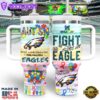 Philadelphia Eagles NFL Sports Custom Stanley Quencher 40oz Stainless Steel