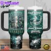 Philadelphia Eagles NFL Sports Custom Stanley Quencher 40oz Stainless Steel Tumbler