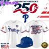 Philadelphia Phillies USA 250th Anniversary American Celebration Baseball Jersey