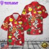 Pickleball Santa Christmas Hawaiian Shirt
