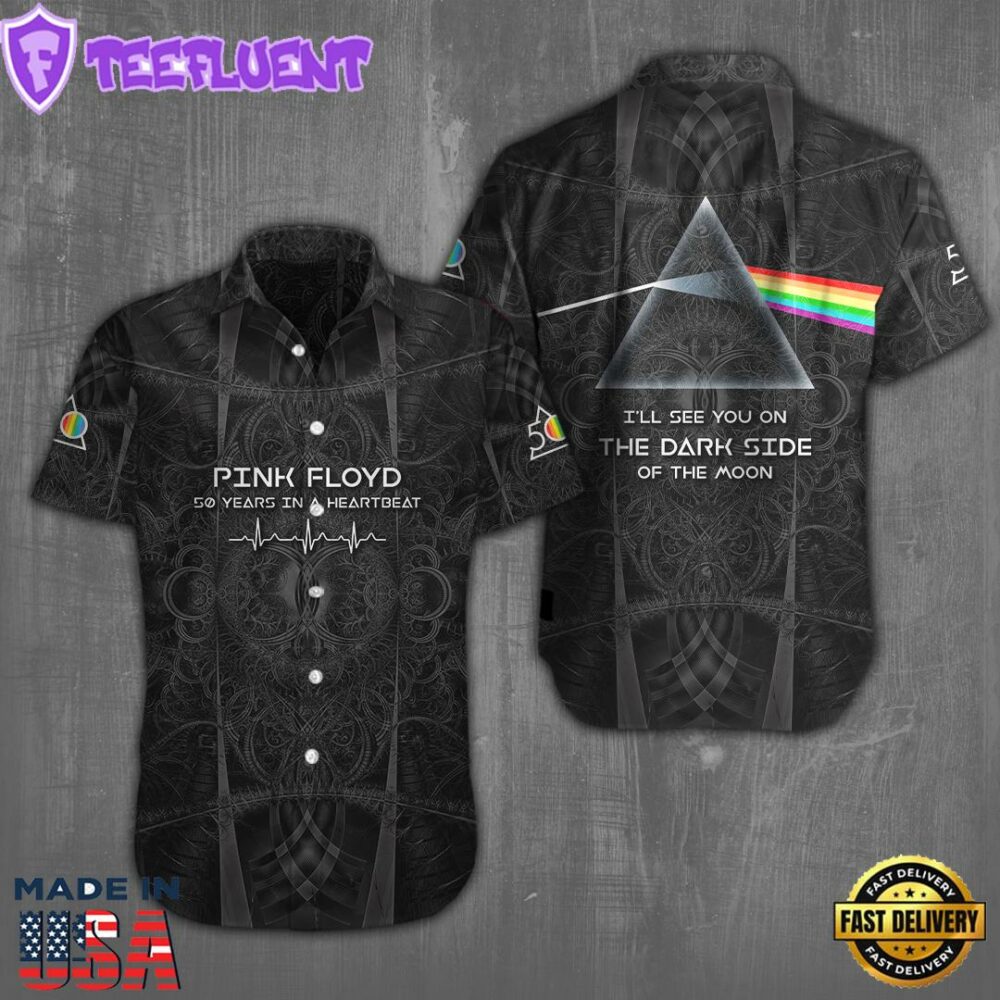 Pink Floyd Short Sleeve Dress Shirt Summer 2025