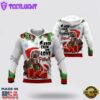 Pitbull Christmas All Over Print 3D Hoodie