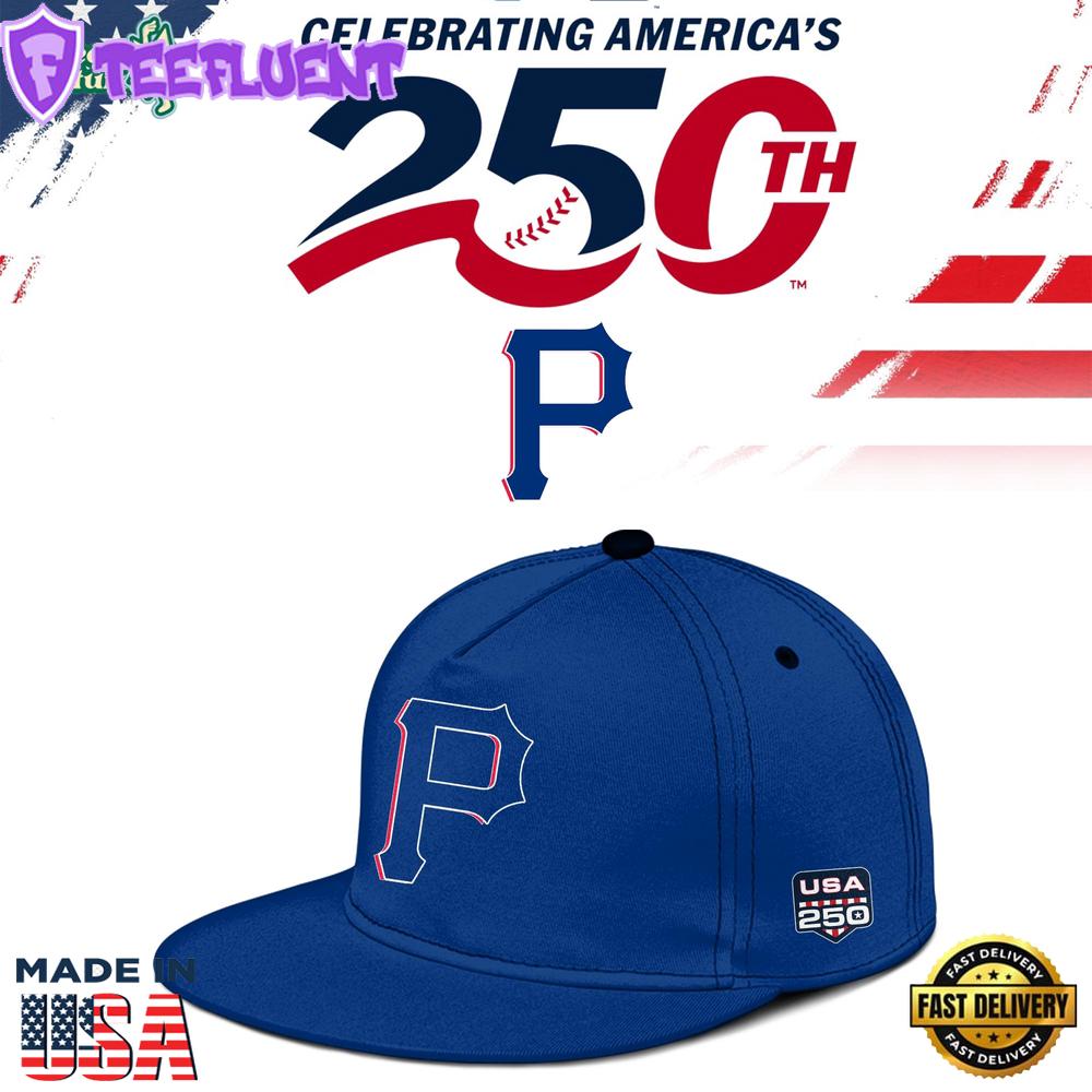 Pittsburgh Pirates USA 250th Anniversary Special Patriotic Cap