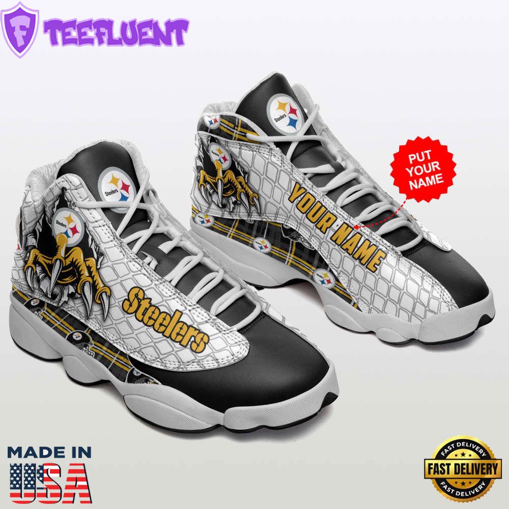 Pittsburgh Steelers Air Jordan 13 Sneakers, Best Gift For Men And Women