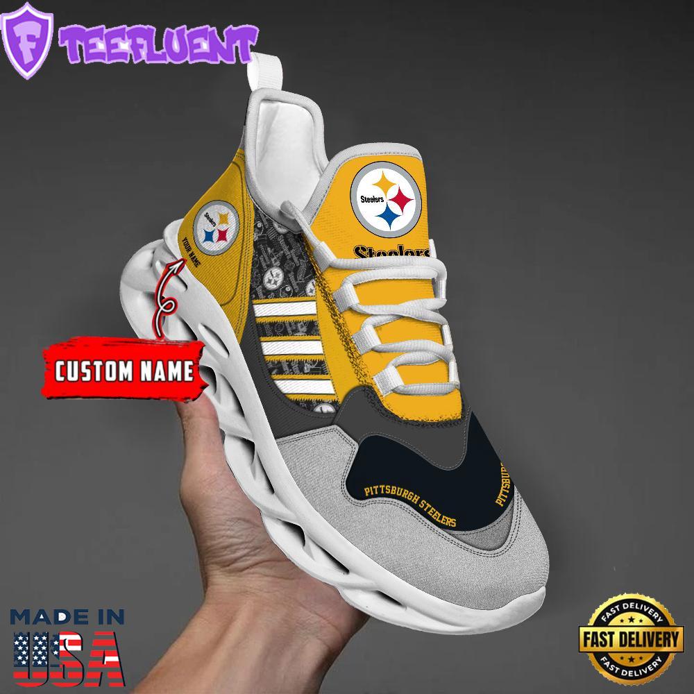 Pittsburgh Steelers Clunky Max Soul Shoes NFL Personalized
