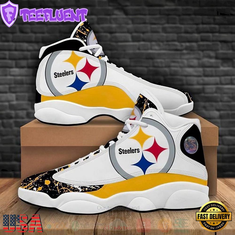 Pittsburgh Steelers Football NFL Air Jordan 13 Shoes - Gift For Fans