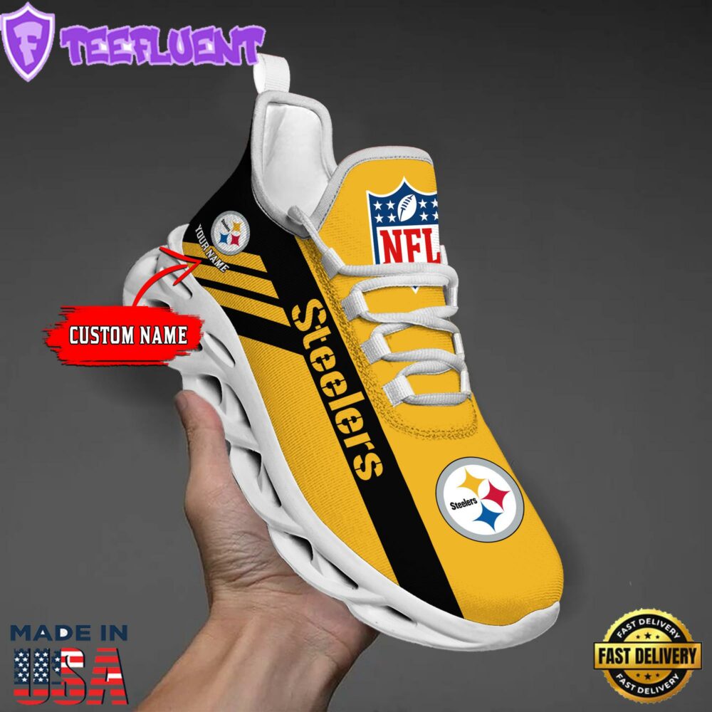 Pittsburgh Steelers NFL Clunky Max Soul Shoes Personaliz