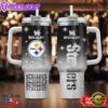 Pittsburgh Steelers NFL Custom Stanley Quencher 40oz Stainless Steel