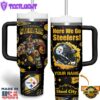 Pittsburgh Steelers NFL Custom Stanley Quencher 40oz Stainless Steel Tumbler