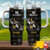 Pittsburgh Steelers NFL Mickey Mouse Custom Stanley Quencher 40oz Stainless Steel Tumbler With Handle