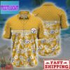 Pittsburgh Steelers NFL Palm Leaves Hawaiian Shirt