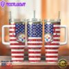 Pittsburgh Steelers NFL Sports Custom Stanley Quencher 40oz Stainless Steel Tumbler