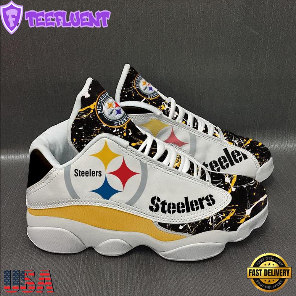 Pittsburgh Steelers NFL Ver 13 Air Jordan 13 Sneaker - Gift For Fans