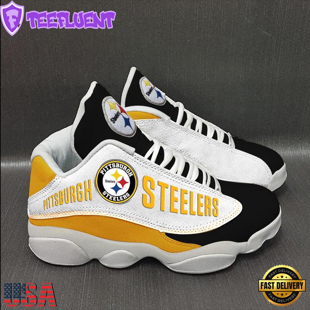 Pittsburgh Steelers NFL Ver 2 Air Jordan 13 Sneaker - Gift For Fans