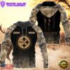 Pittsburgh Steelers Personalized Hoodie Camo Hunting Perfect Gift