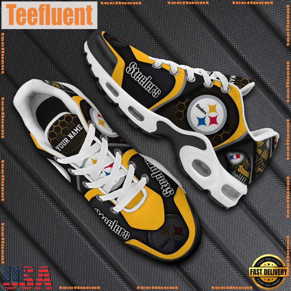 Pittsburgh Steelers Tn Shoes Personalized Your Name, Football Team Shoes