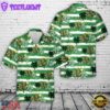 Plaid shamrocks Seamless pattern Patrick's Day Hawaiian Shirt