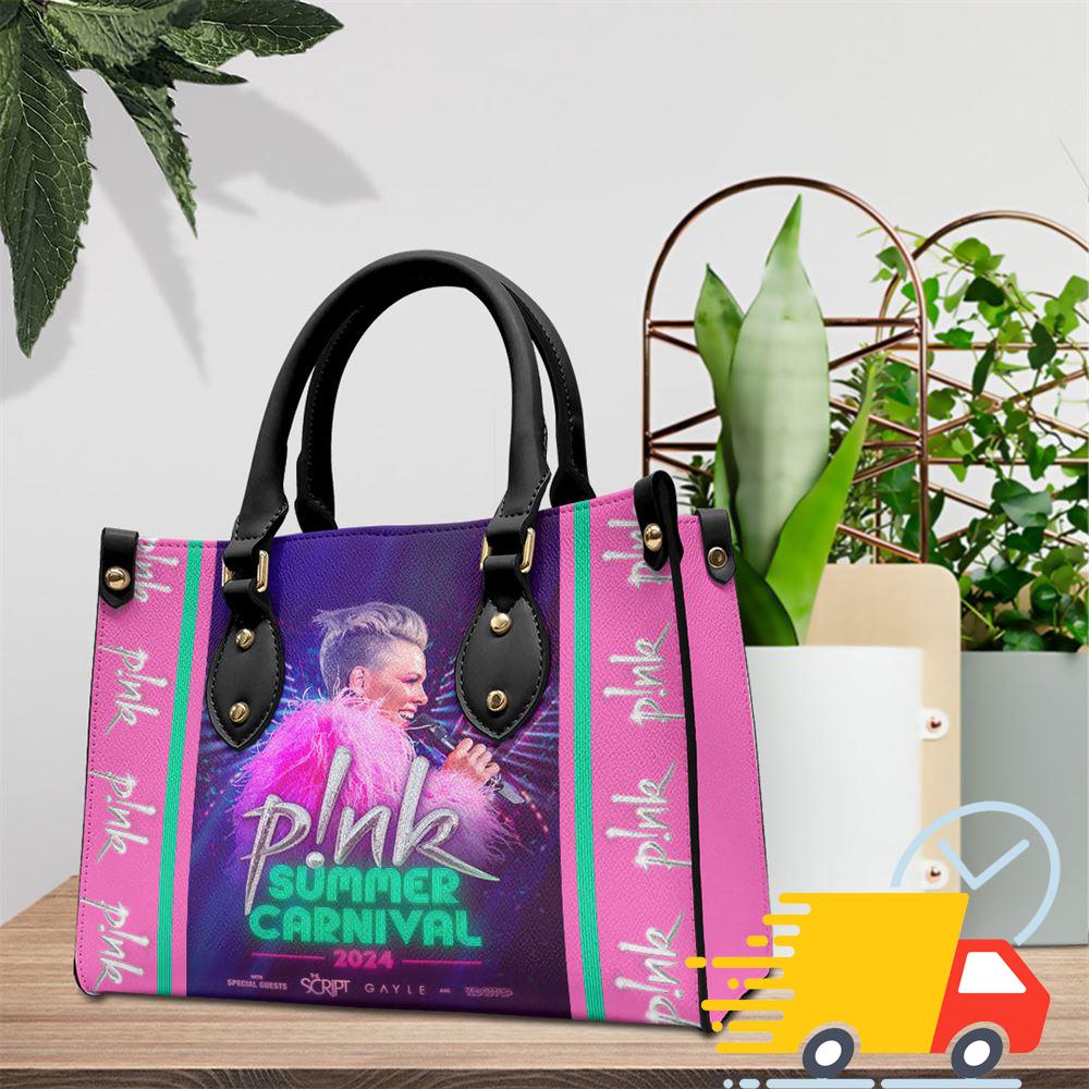 P!nk 2025 Summer Carnival Leather HandBag