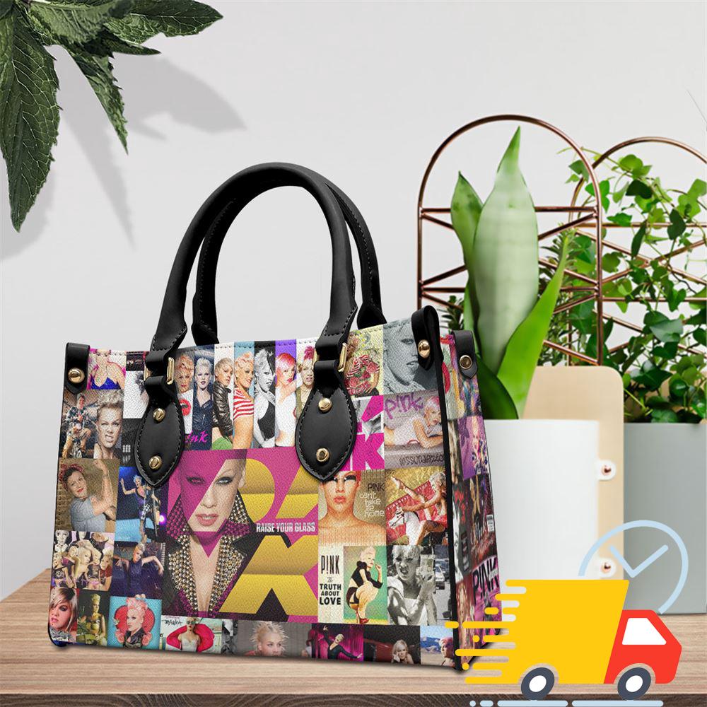 P!nk Album Leather HandBag
