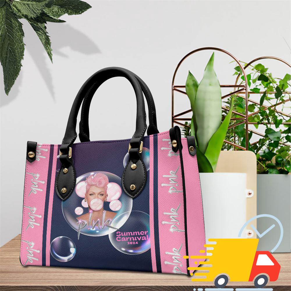 P!nk Tour Music Leather HandBag