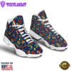 Poinsettia Merry Christmas Print Pattern Jd13 Shoes For Men Women