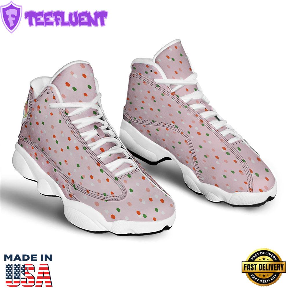Polka Dot Merry Christmas Print Pattern Jd13 Shoes For Men Women