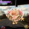 Pomeranian Sleeping In The Seashell Ornament, Gift For Christmas