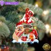 Pomeranian With Mushroom House Christmas Ornament, Gift For Christmas