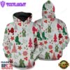 Poodle Dog Pet Christmas Hoodie All Over Print
