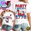 Portland Trail Blazers 2026 NBA Hello Kitty Independence Day Unisex 3D Shirt
