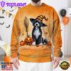 Portuguese Water Dog In Spooky Autumn Halloween 3D Shirt
