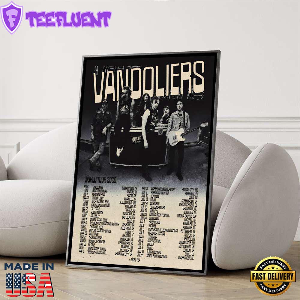 Poster Vandoliers World Tour 26