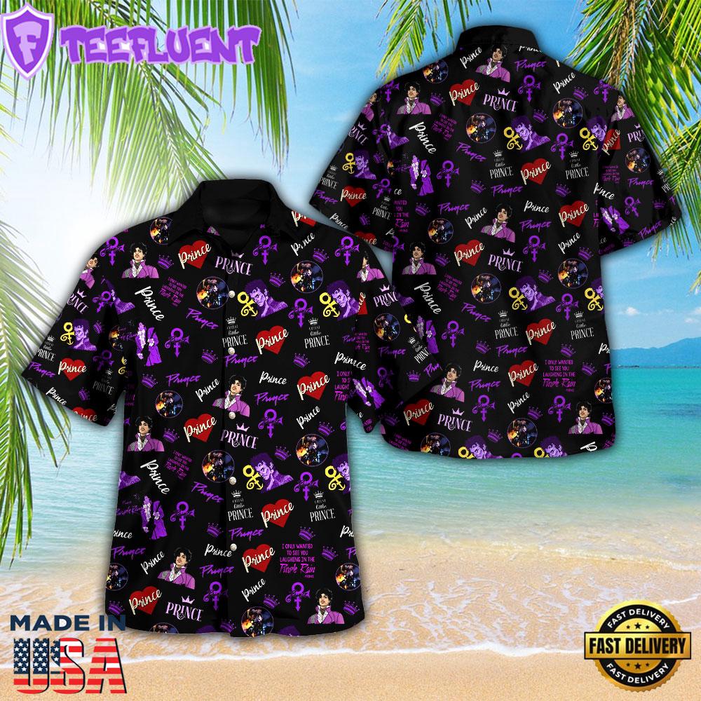Prince 3D Gift Summer Hawaiian Shirt