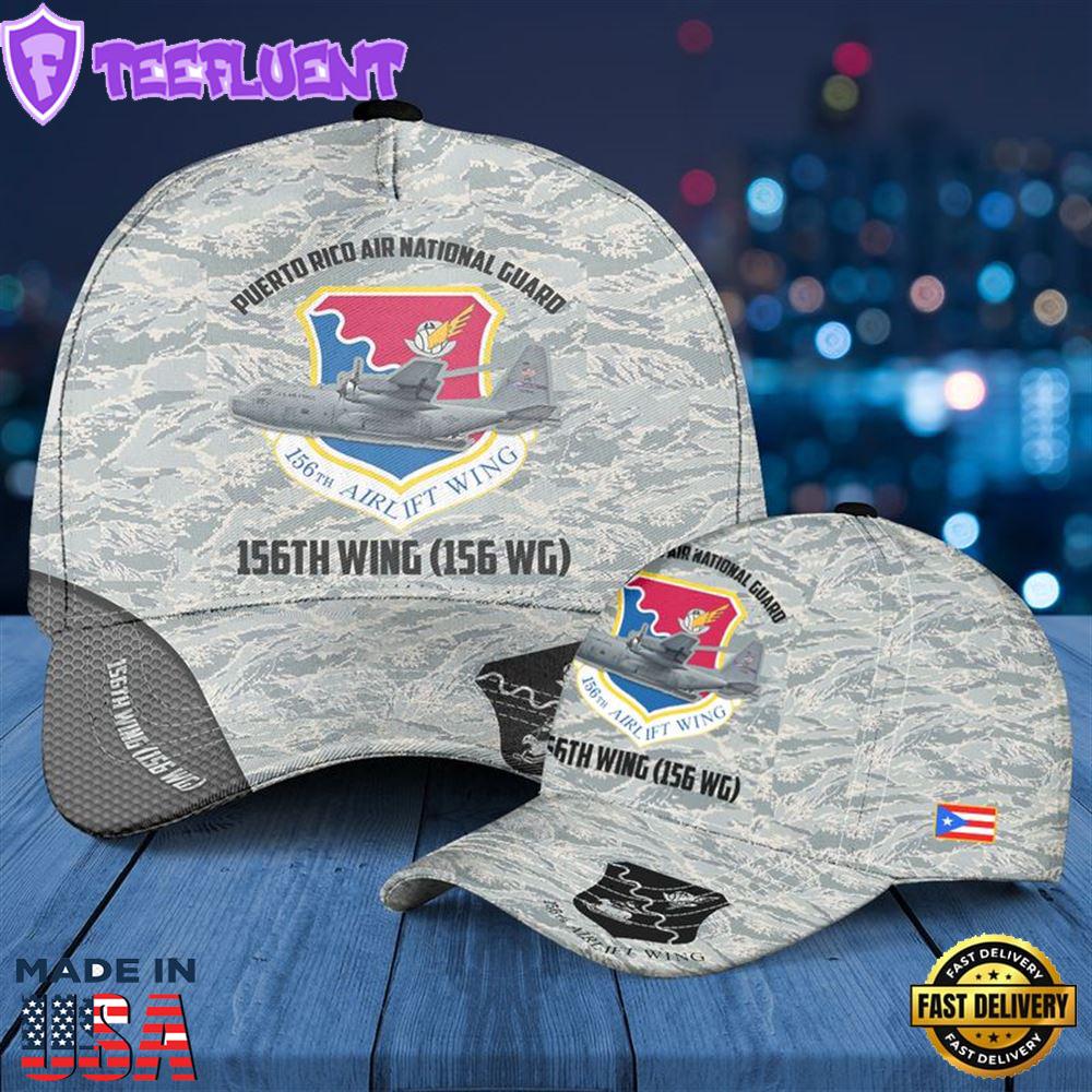 Puerto Rico Air National Guard 156th Wing Lockheed WC-130H Hercules Baseball Cap